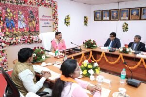 चित्रकूट में श्रीरामचंद्र पथ गमन न्यास की प्रथम बैठक हुई आयोजित,सीएम ने कहा राम भगवान पथ गमन मार्ग के सभी स्थलों का होगा विकास