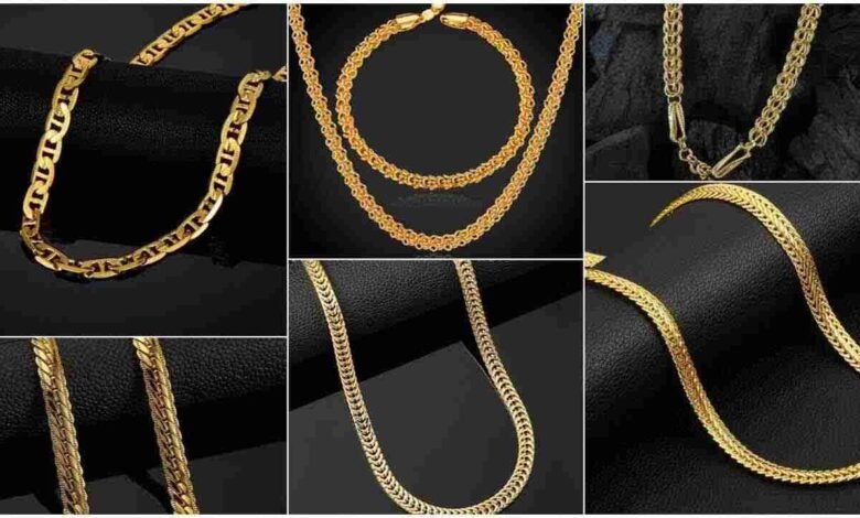 Gold chain design