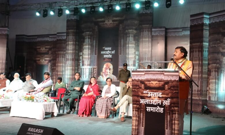 50वें अलाउद्दीन खां समारोह को वैश्विक रूप में आयोजित करेगा संस्कृति विभाग-संस्कृति राज्यमंत्री