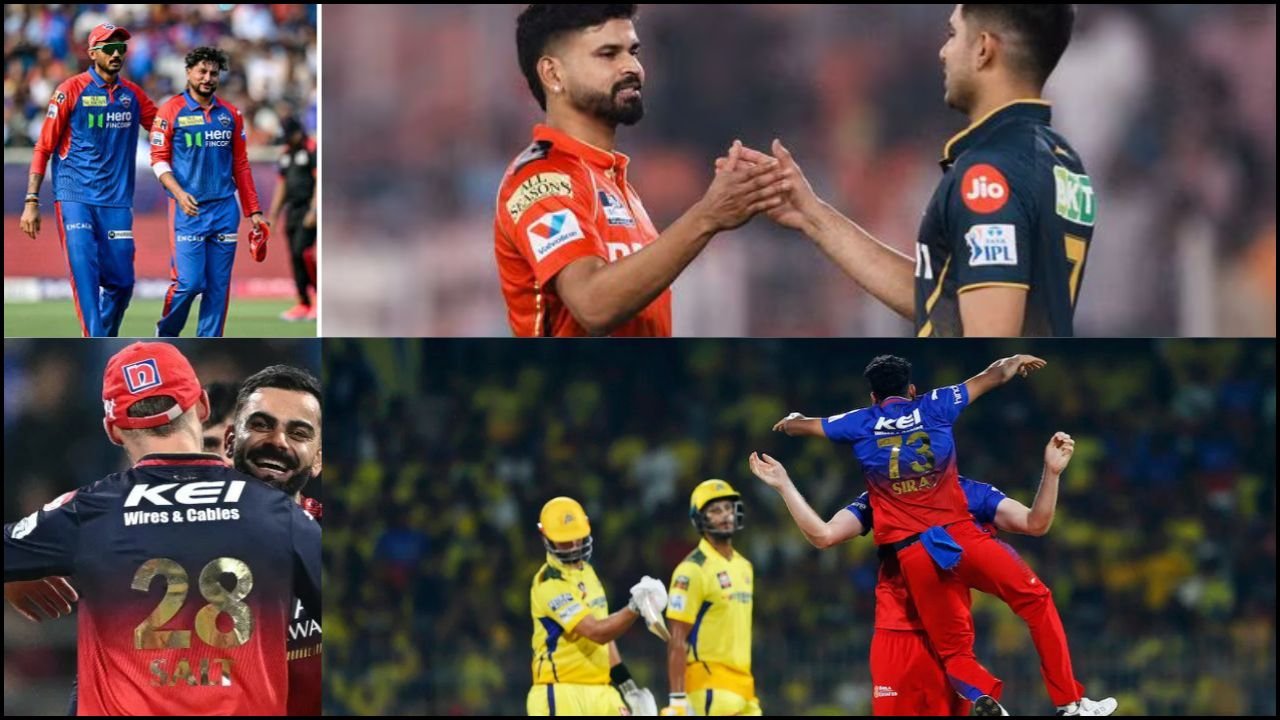 IPL 2025: 57 मैच हुए पूरे, अब बचे हैं 13 मुकाबले – कौन बनाएगा टॉप-4 में जगह?
