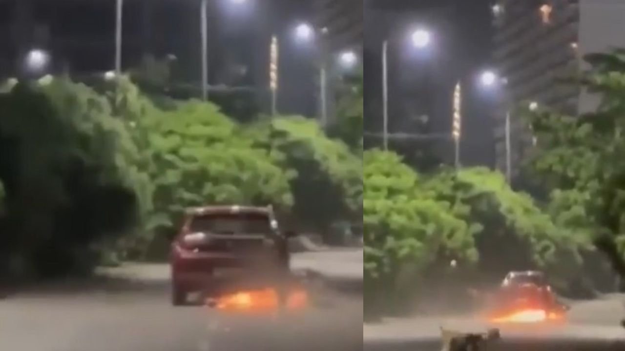 UP News: लखनऊ की गलियों में मौत का सफर, बाइक के साथ कार का वायरल वीडियो देख उड़े होश