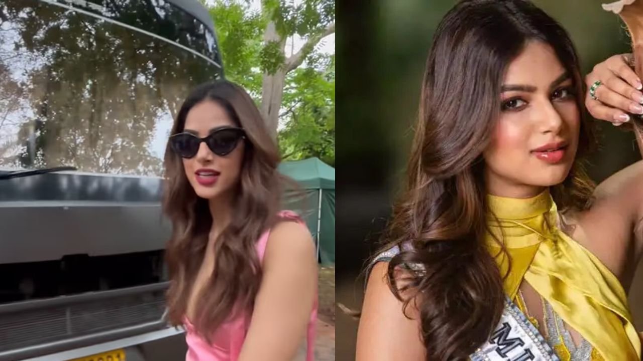 Harnaaz Kaur Sandhu: मिस यूनिवर्स की पहचान पाना हुआ मुश्किल, नए लुक में वायरल हुई हरनाज़ संधू