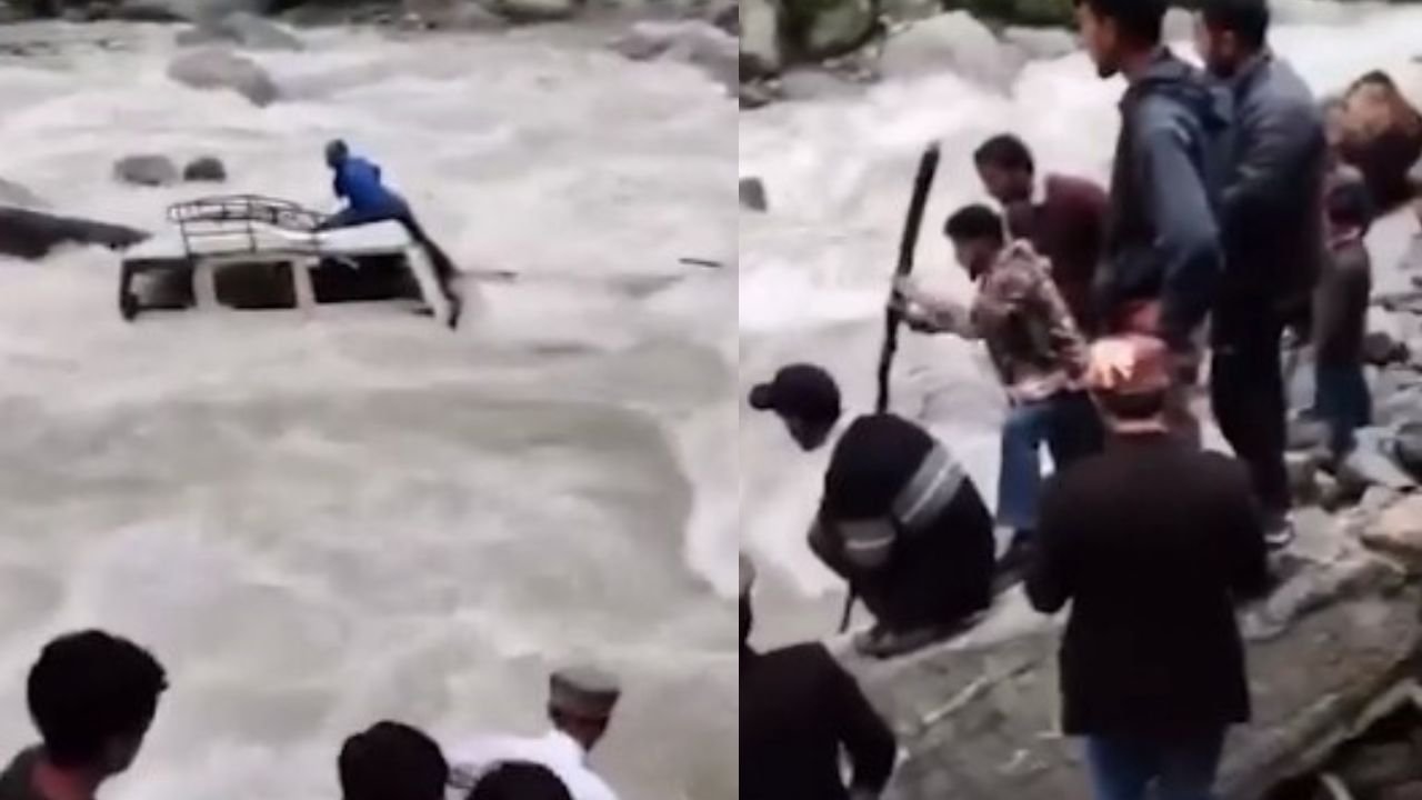 Uttarakhand Monsoon Accident: रेड अलर्ट के बीच उत्तरकाशी में दर्दनाक हादसा! बोनट पर चढ़कर यूं लड़ी ड्राइवर ने जान की जंग